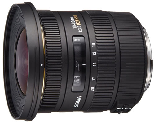 Sigma 10-20mm lens for Canon